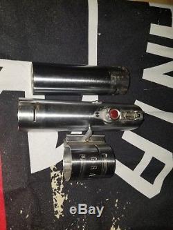 Bouton Rouge Vintage Avec Pistolet Graflex À 3 Cellules Star Wars Luke Skywalker Sabre Laser