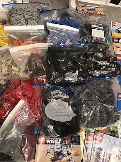 Bundle Massive Lego Joblot Avec Figurines Et Livrets Star Wars, Créateur De 10kg