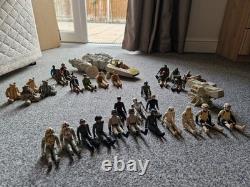 Bundle de Figurines Vintage Star Wars X35 plus (1977-1983) Kenner Rare Collection