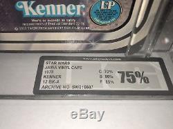 Cape Jawa Moc 12 En Vinyle Uk Wars 75 Star Wars Vintage-a Aucune Décoloration