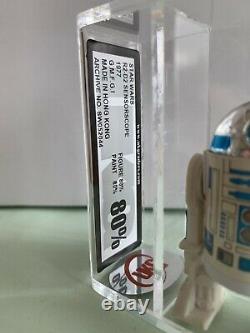 Capteur Vintage Star Wars R2-d2 (rare Timbre De 1977) Ukg 80