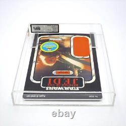 Carte de preuve Ugnaught Vintage Star Wars Revenge Of The Jedi notée UKG 90 Or