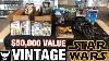 Chasse Aux Jouets Rare Vintage Kenner Star Wars Action Figures 50 000 Collection Complète 98 Figs