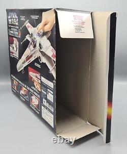 Chasseur X-Wing électronique Star Wars Vintage POTF2 1995 Kenner MIB Non utilisé