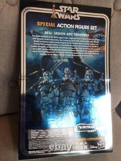 Collecte De Vinture De Star Wars 501st Clone Special Action Figure Set Mint