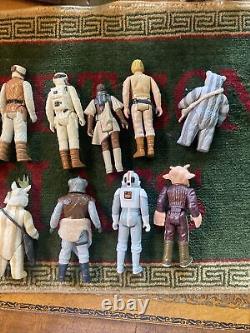 Collection De Treize Anciennes Figurines Star Wars
