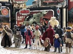 Collection Star Wars vintage en boîte ? Véhicules et figurines Kenner & Palitoy RARE