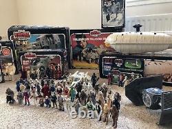 Collection Star Wars vintage en boîte ? Véhicules et figurines Kenner & Palitoy RARE