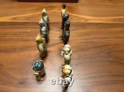 Collection Vintage Star Wars Lot de 9 Figurines Détachées