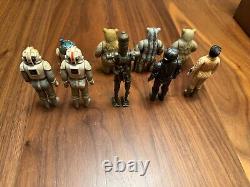 Collection Vintage Star Wars Lot de 9 Figurines Détachées