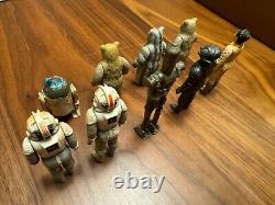 Collection Vintage Star Wars Lot de 9 Figurines Détachées