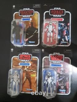 Collection Vintage Star Wars Lot de Plusieurs Avec Clone Trooper VC45 et Plus