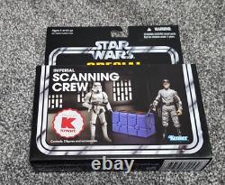 Collection Vintage Star Wars VC Ensemble de Figurines d'Action Spécial de l'Équipe de Scan Impériale