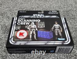 Collection Vintage Star Wars VC Ensemble de Figurines d'Action Spécial de l'Équipe de Scan Impériale