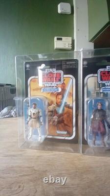 Collection Vintage Star Wars Vc92 Réédition Anakin + Vc103 Réédition Obi Wan MOC