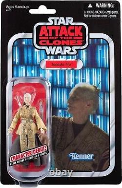 Collection Vintage de Star Wars - Figurine d'action de Jocasta Nu (non ouverte)