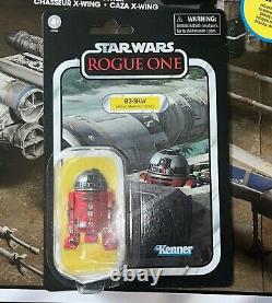 Collection Vintage de Star Wars Rogue One X-Wing d'Antoc Merrick - Scellé + R2-SHW