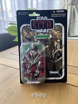 Collection Vintage rare de Star Wars General Grievous neuf et non ouvert