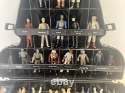 Collection de 51 pièces de Star Wars vintage avec étui Dark Vador (1977-80s)