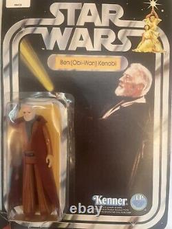 Collection de figurines Star Wars emballées et en vrac, rétro, vintage, lot de 30+ figurines