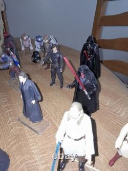 Collection de grandes figurines d'action Vintage Star Wars