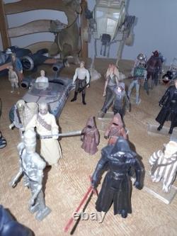 Collection de grandes figurines d'action Vintage Star Wars