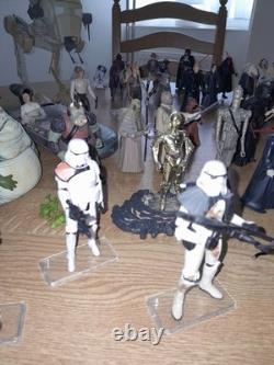 Collection de grandes figurines d'action Vintage Star Wars