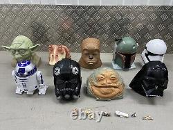 Collection de jouets vintage Star Wars Micro Machines 1994-1998 Galoob Quelques figurines