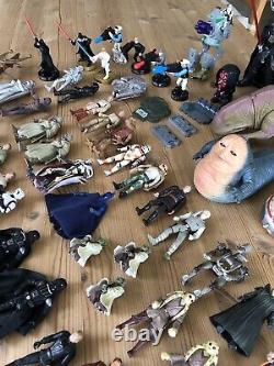 Collection massive de figurines Star Wars vintage en lot groupé