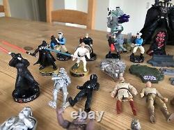 Collection massive de figurines Star Wars vintage en lot groupé