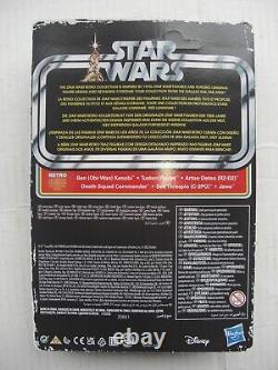 Collection rétro de STAR WARS Vintage R2-D2 R2D2 ERREUR D'USINE