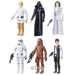 Collection rétro vintage Star Wars Wave 1 Un nouvel espoir Ensemble de figurines Multipack Rare