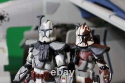 Collection vintage Star Wars Wolfpack ARC Troopers X2 Figures personnalisées