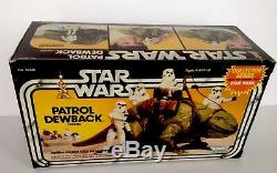 Dans La Boîte Scellée Nm Box Vintage 1983 Star Wars Patrol Dewback Action Set