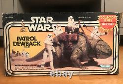 Dewback Star Wars vintage avec boîte Kenner d'origine 1983