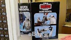 Doux Géant Star Wars Jumbo Vintage 22 Wampa + 14 Hoth Luke Skywalker Dans La Main