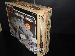 Electronique De Travail Vintage Star Wars Rotj Millennium Falcon Avec Boîte
