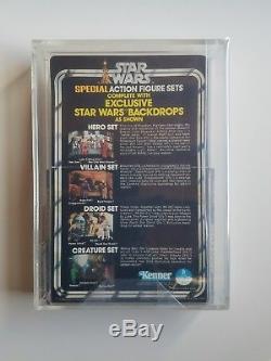 Ensemble De 3 Droïdes Kenner Star Wars 1978, Ensemble Spécial 3 Figurines Spéciales Afa 60