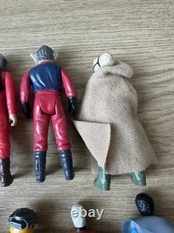Ensemble d'accessoires de figurines Star Wars vintage x 24 années 1980