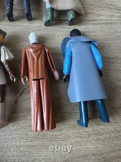 Ensemble d'accessoires de figurines Star Wars vintage x 24 années 1980
