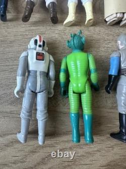 Ensemble d'accessoires de figurines Star Wars vintage x 24 années 1980