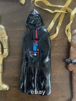 Ensemble de céramique vintage Star Wars 5 pièces 1977 C3PO & R2D2 Darth
