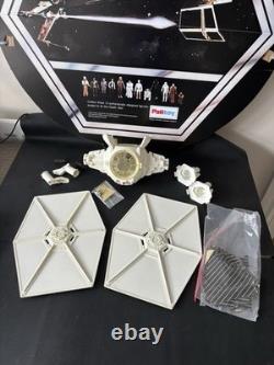 Ensemble de pièces détachées Vintage Star Wars Tie Fighter blanc Kenner Palitoy