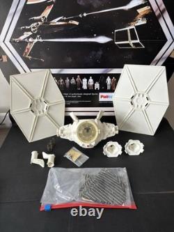 Ensemble de pièces détachées Vintage Star Wars Tie Fighter blanc Kenner Palitoy