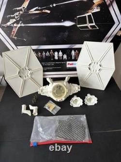 Ensemble de pièces détachées Vintage Star Wars Tie Fighter blanc Kenner Palitoy