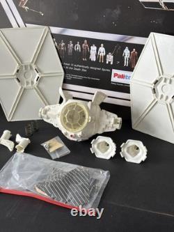 Ensemble de pièces détachées Vintage Star Wars Tie Fighter blanc Kenner Palitoy