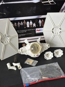 Ensemble de pièces détachées Vintage Star Wars Tie Fighter blanc Kenner Palitoy
