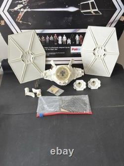Ensemble de pièces détachées Vintage Star Wars Tie Fighter blanc Kenner Palitoy