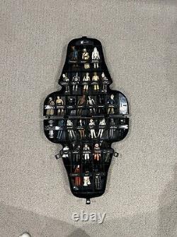 État vintage des années 1980, boîte de figurines Darth Vader de Star Wars avec figurines