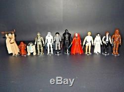 Étui De Collection Vintage Star Wars Original 12 Figurines Avec Darth Vader